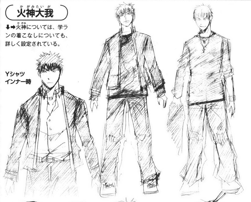 Kagami Original Sketches