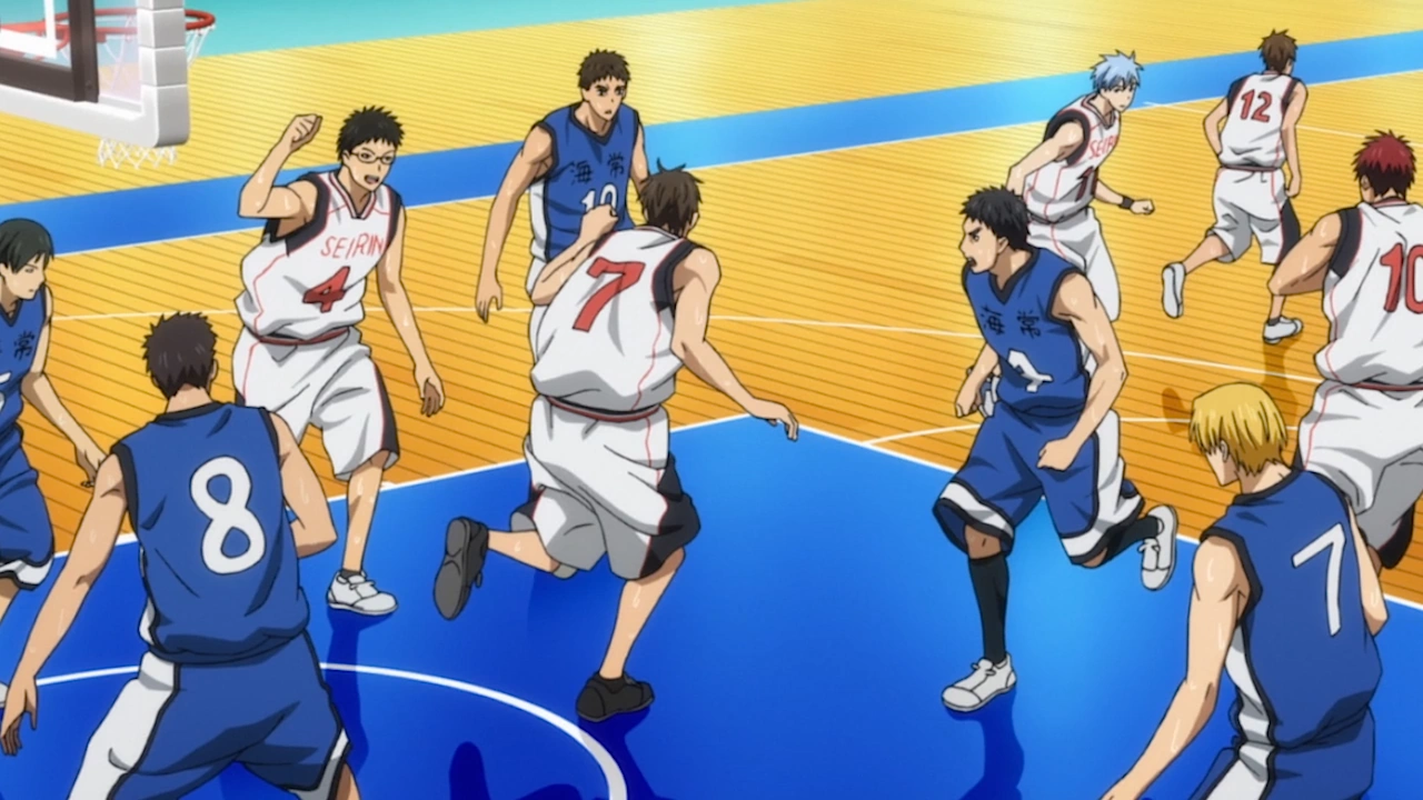 Seirin vs Kaijō practice